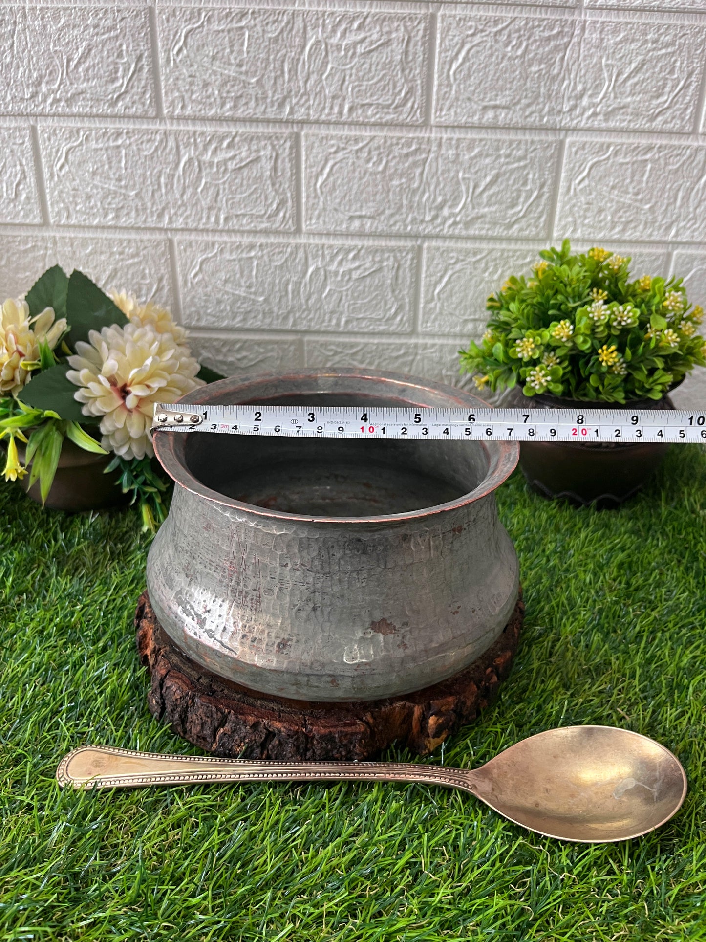 Copper Deg With Ladle - Antique Cookware