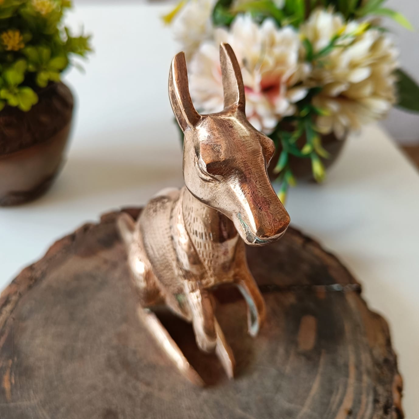 Brass Kangaroo - Antique Animal