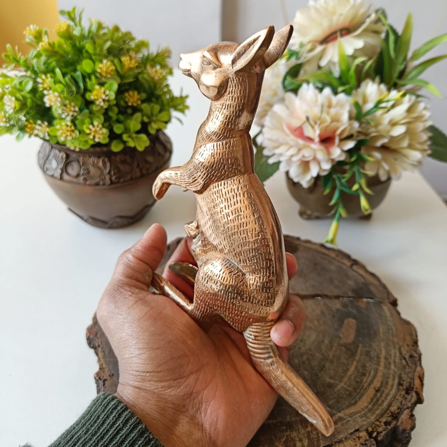 Brass Kangaroo - Antique Animal