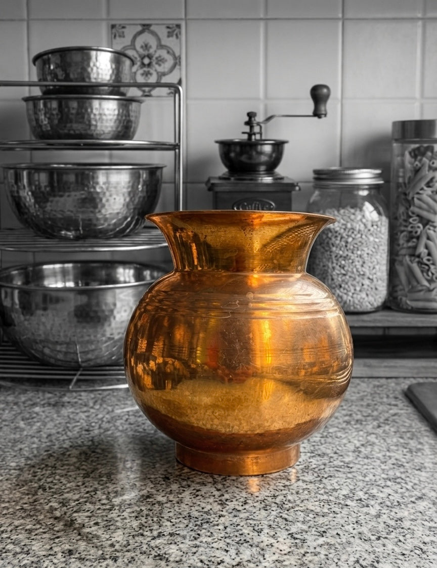 Brass Kalash - Antique Lota