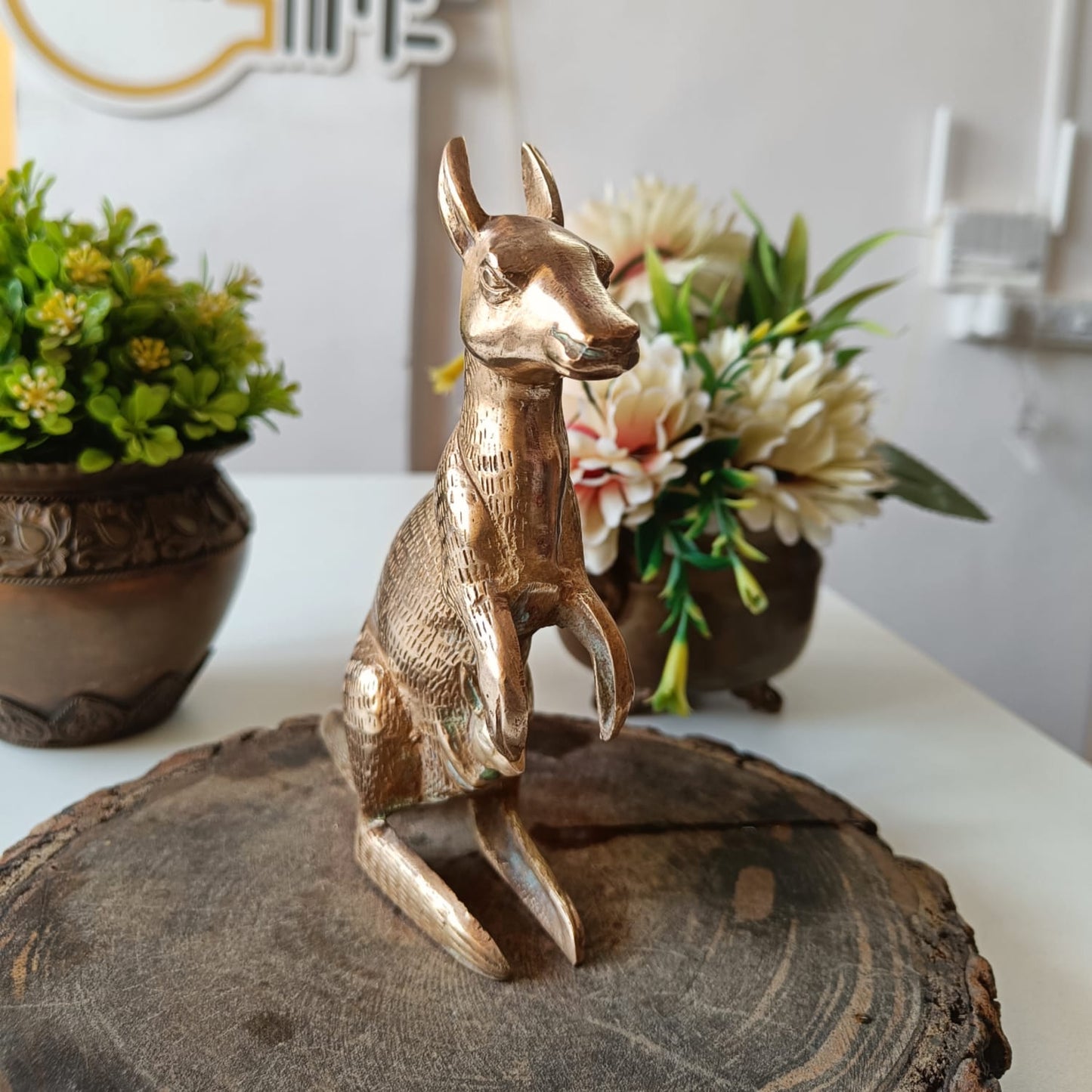 Brass Kangaroo - Antique Animal