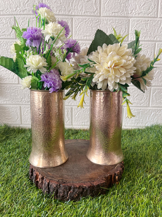 Brass Vase In Pair - Antique Flower Vase In pair