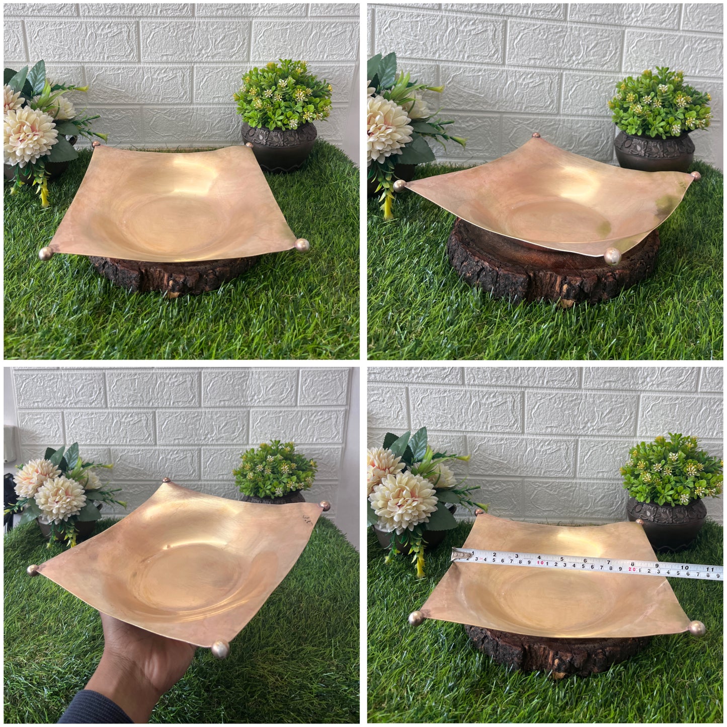 Brass Fruit Tray - Antique Fruit Tray