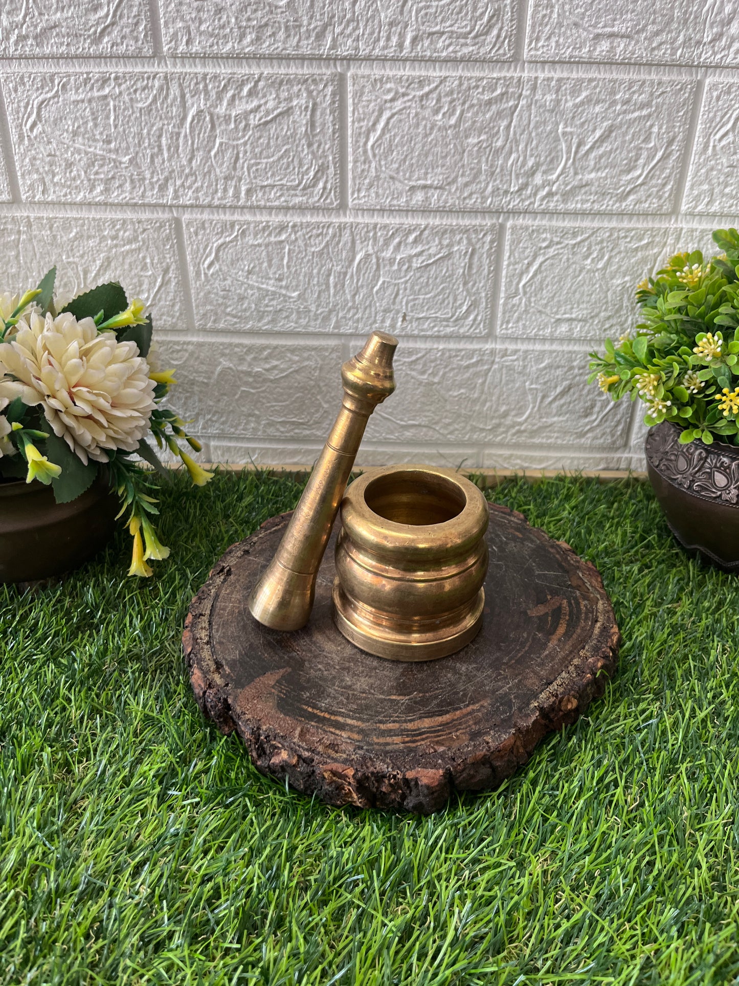 Brass Khalbatta - Antique Hamam Dasta