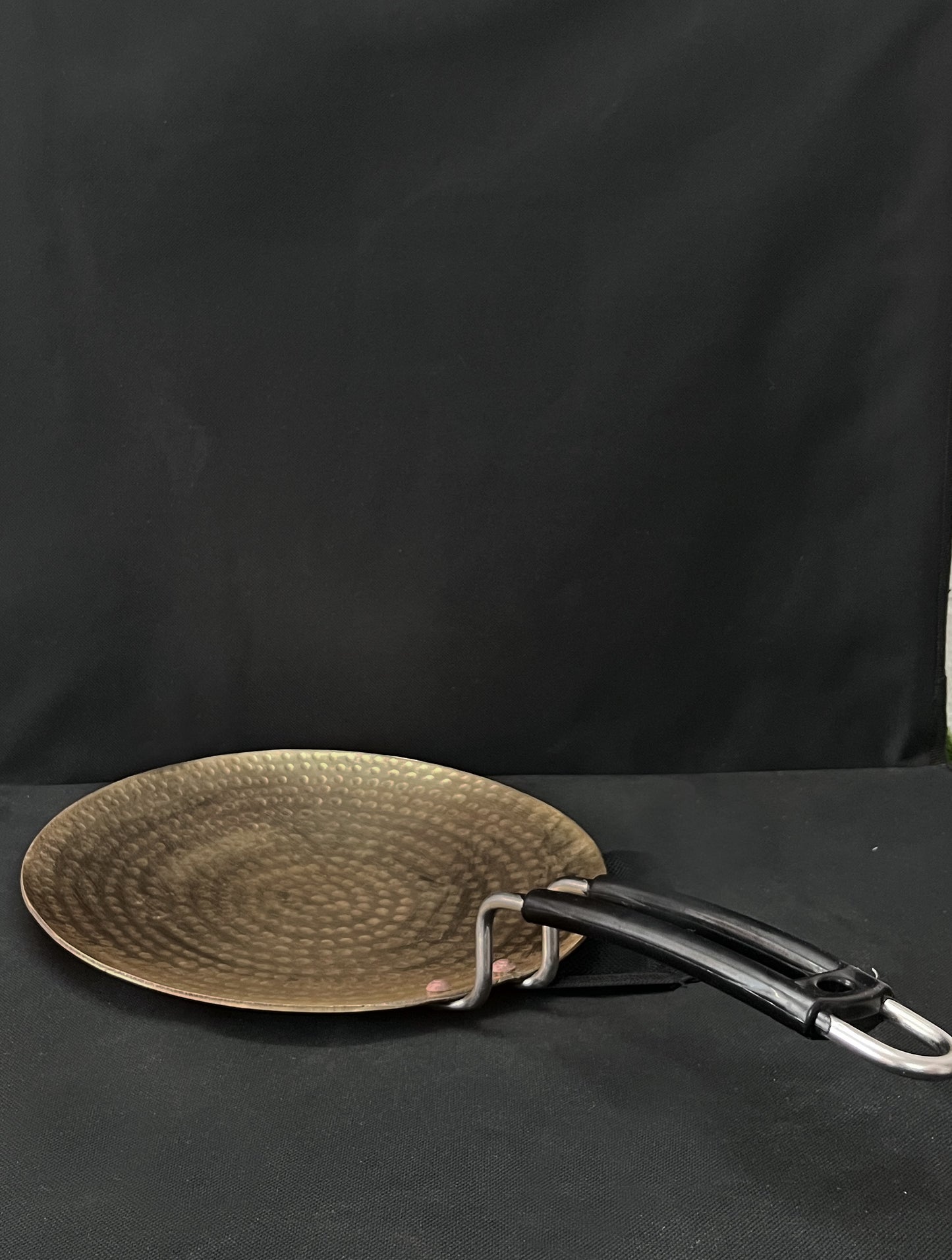 Brass Vintage Cooking Pan - Bombay Antiques Approved