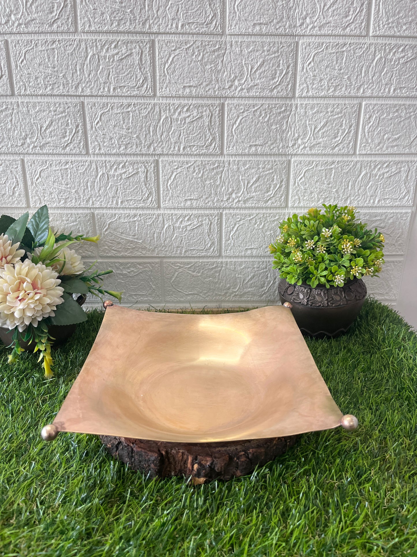 Brass Fruit Tray - Antique Fruit Tray