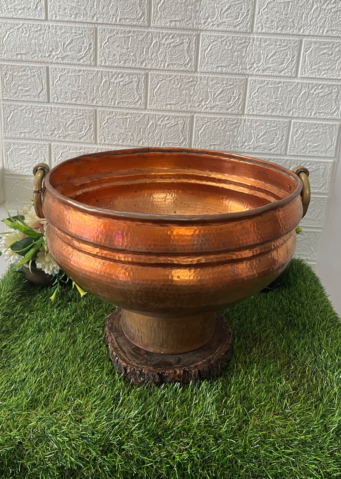 Copper Ghangalam by Bombay Antiques in very big size