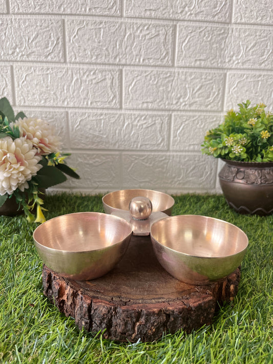 Brass Bowl - Antique Brass Serving Bowl