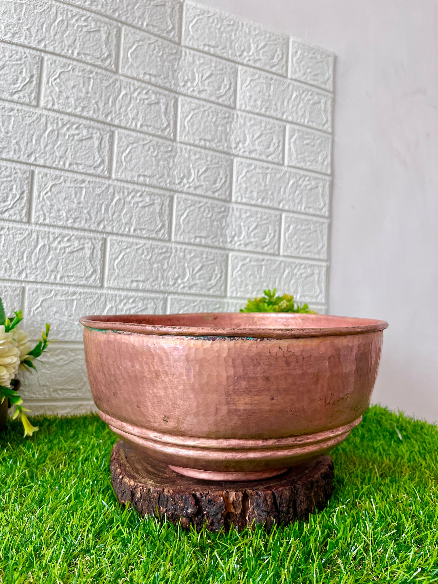 Copper Bowl - Antique Copper Cooking Bowl