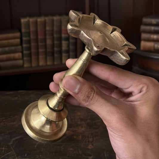 1974 Antique Brass Small Samay Set of 3 | Classic Brass Décor Collection