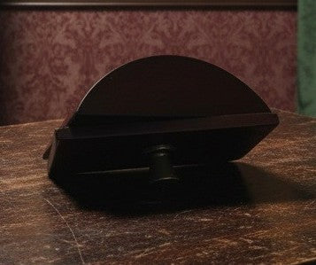 1976 Antique Teak Wood Paper Weight | Teak Desk Decor