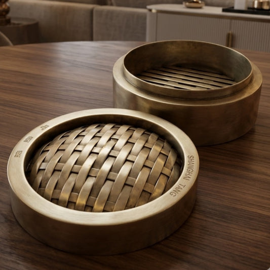 Antique German Silver Shanghai Box | Decorative Storage Container | Made in 1960