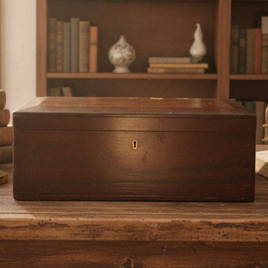 Antique Teakwood Big Peti | Traditional Wooden Storage Chest Box | Made in 1971
