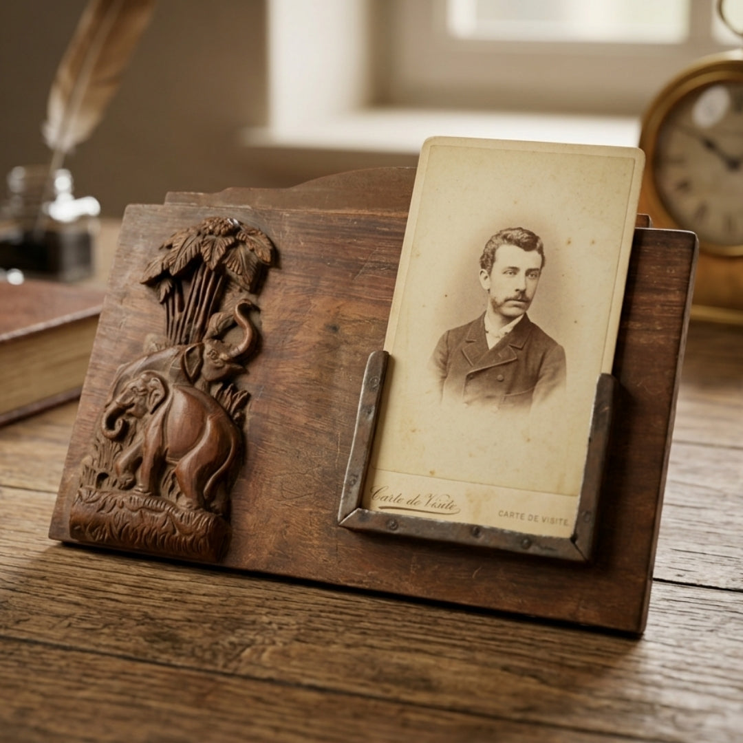 Antique Teakwood Frame | Handcrafted Wooden Decorative Frame | Made in 1980