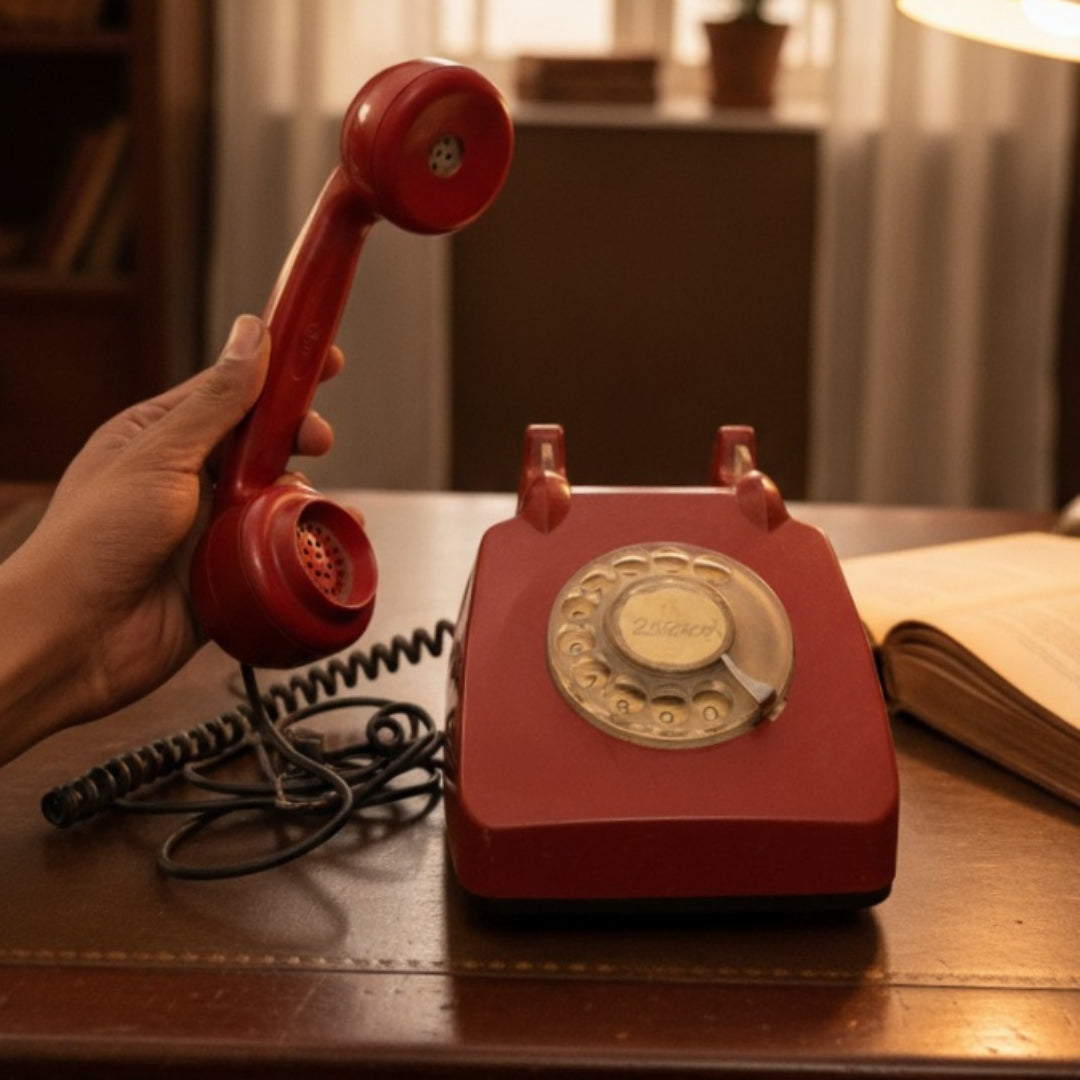 Antique Telephone | Classic Desk Telephone | Authentic Antique Collectible