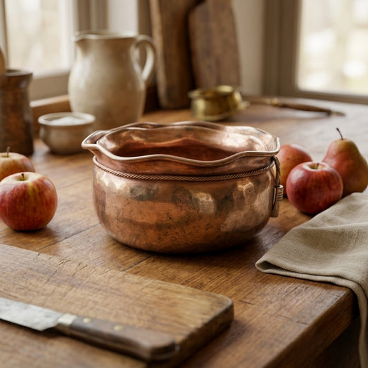 Antique Brass Planter Set of 4 | Decorative Brass Bowls | Made in 1976