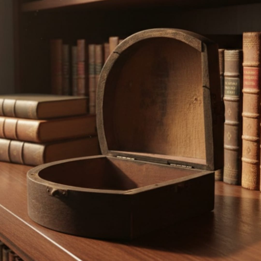 1976 Antique Wooden Box Set of 3 | Multi-Sized Teakwood Storage Boxes