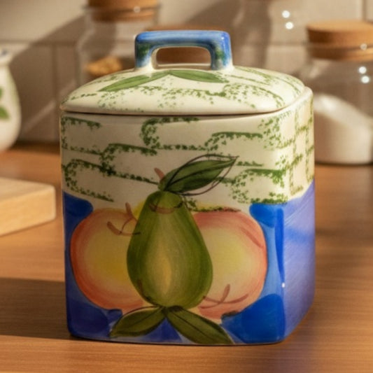 Vintage Ceramic Storage Box - Bombay Antiques