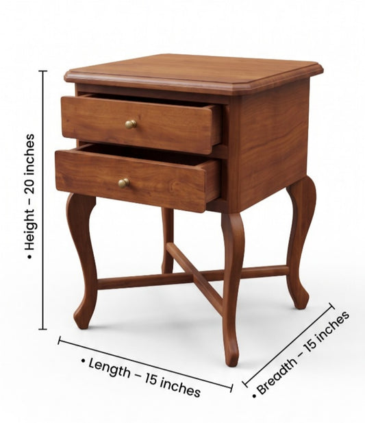 1996 Teakwood Drawer | Traditional Wooden Furniture - Bombay Antiques