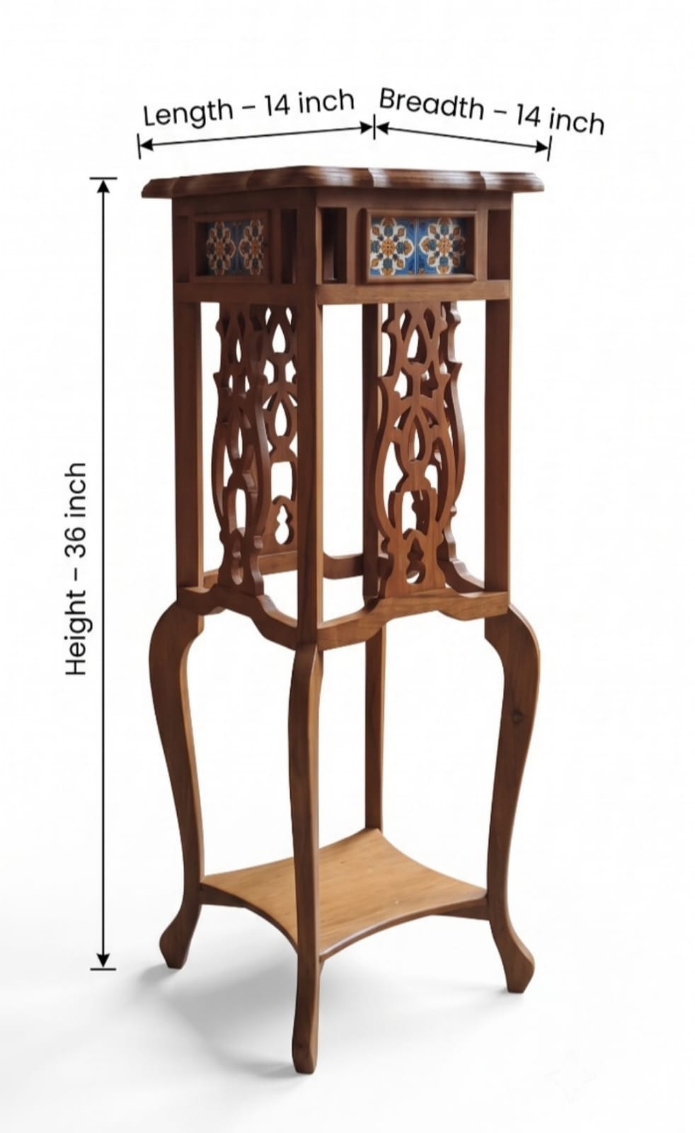 1990 Antique Teakwood Table | Traditional Wooden Furniture