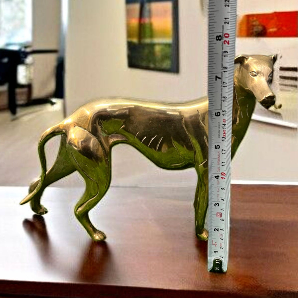 Antique Brass Dog Decor | Traditional Decor Showpiece