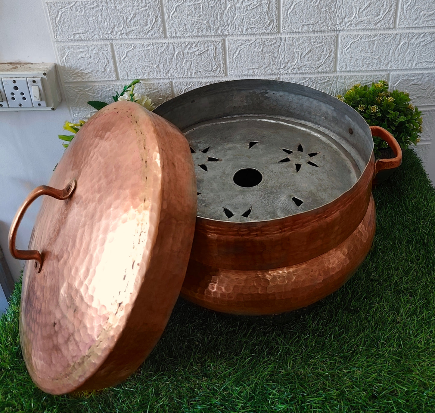 Antique Copper Big Size Steamer