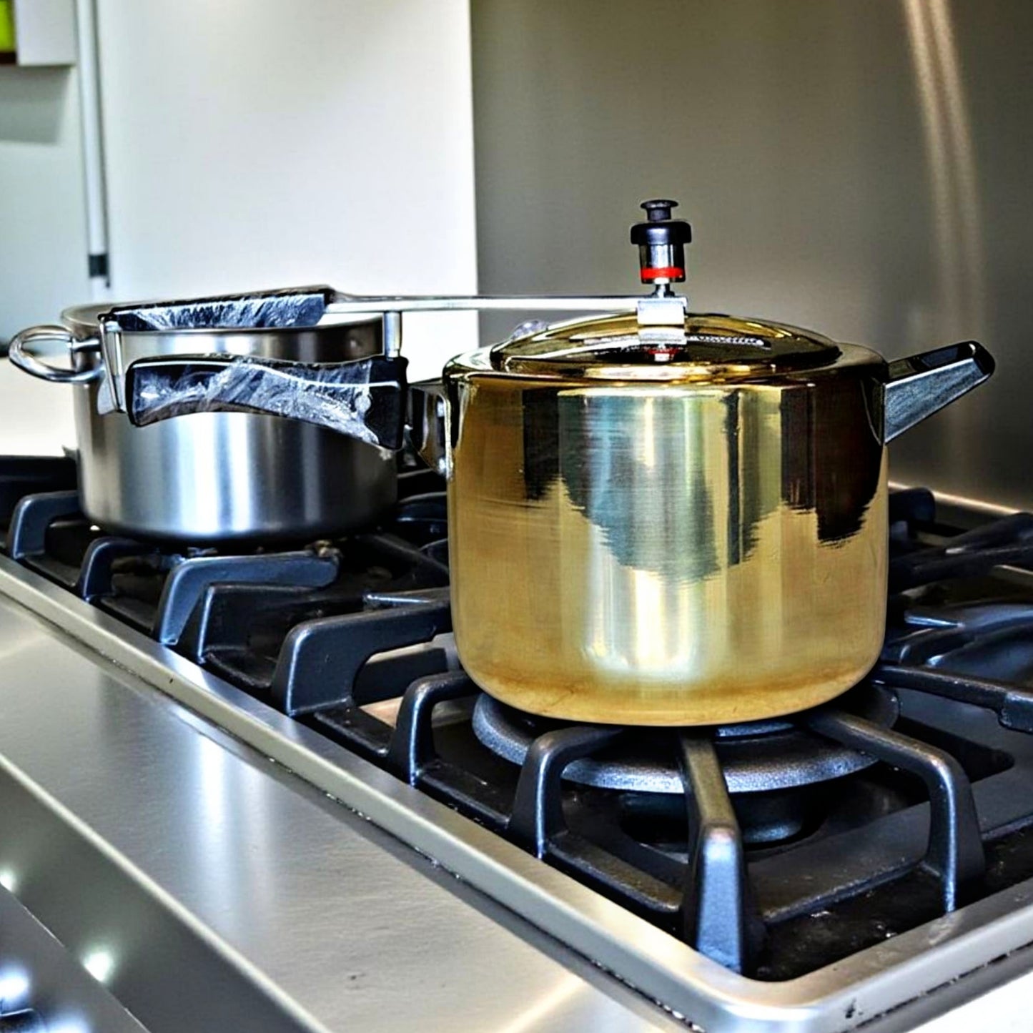 5L Brand New Brass Cooker with Kalai Coating | Traditional Cookware & Kitchen Decor