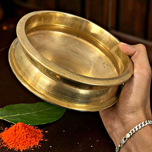 Antique Bronze Urli in Pair | Traditional Decor & Heritage Style