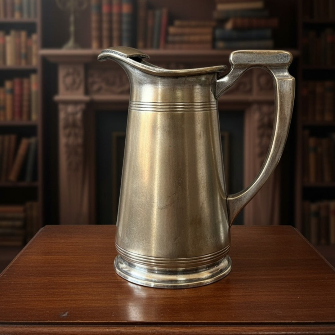 1967 Antique Brass Jug | Pital Traditional Water Pitcher
