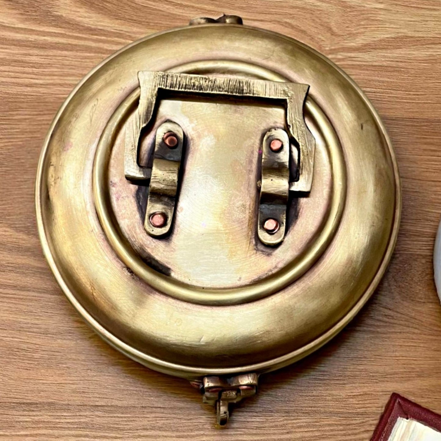 Antique Brass Storage Box | Traditional Utility & Décor