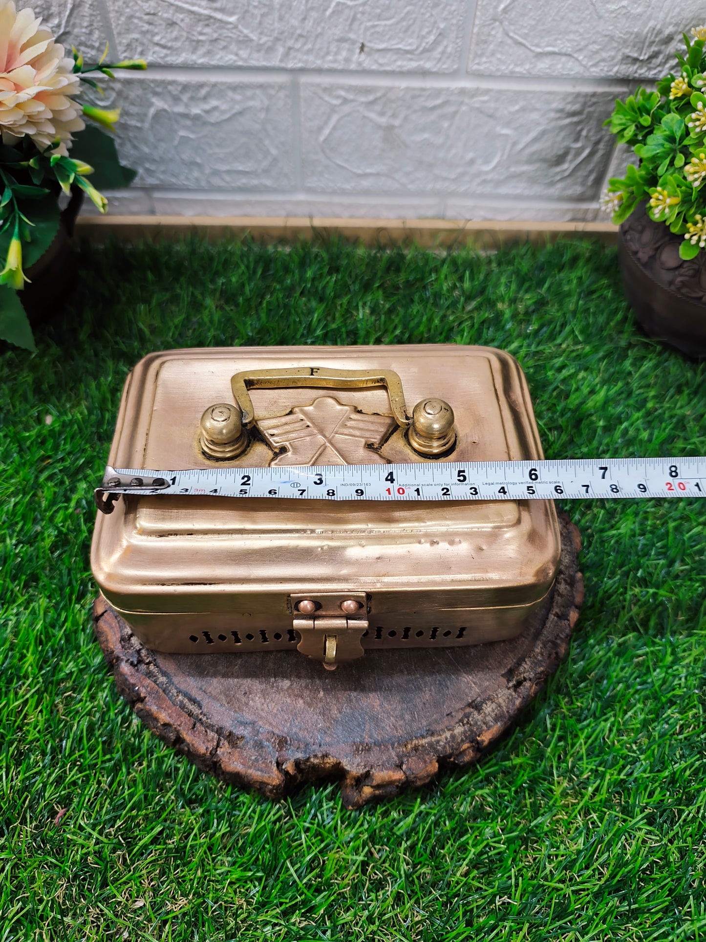 Antique Brass Pan Dabba