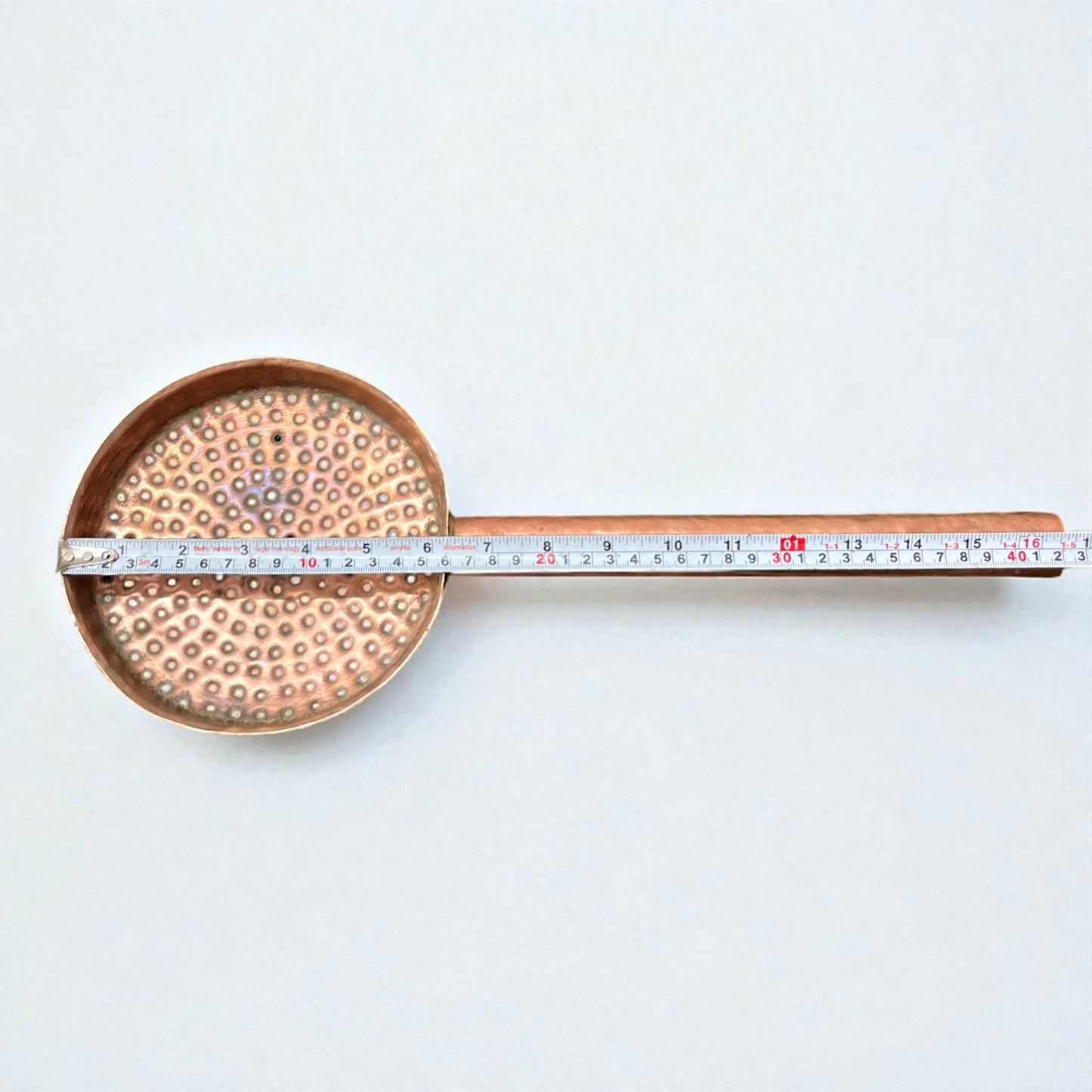 Antique Copper Strainer | Traditional Skimmer Utensil