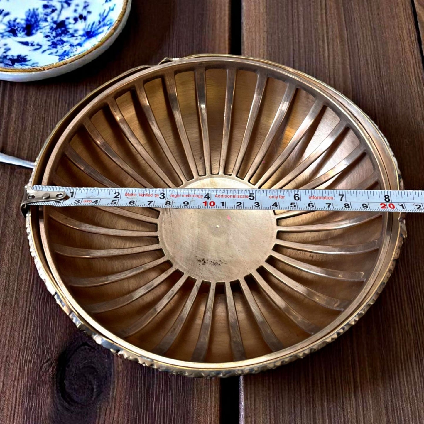 Antique Brass Serving Bowls in Pair | Traditional Kitchen & Dining Décor
