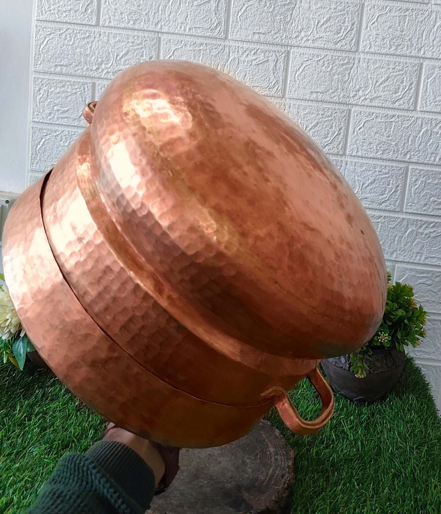 Antique Copper Big Size Steamer