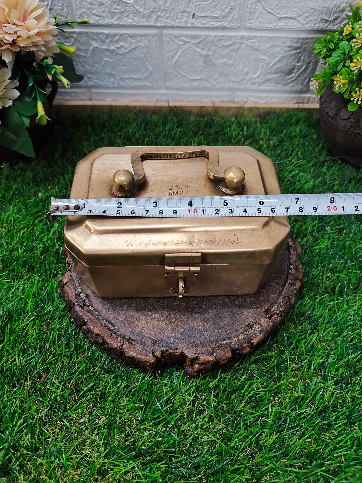 Antique Brass Pan Dabba