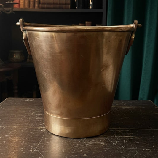 1965 Antique Brass Bucket 10L | Pital Traditional Water Bucket