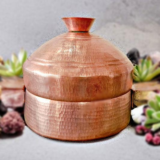 Antique Copper Steamer | Tamba Modak Patra