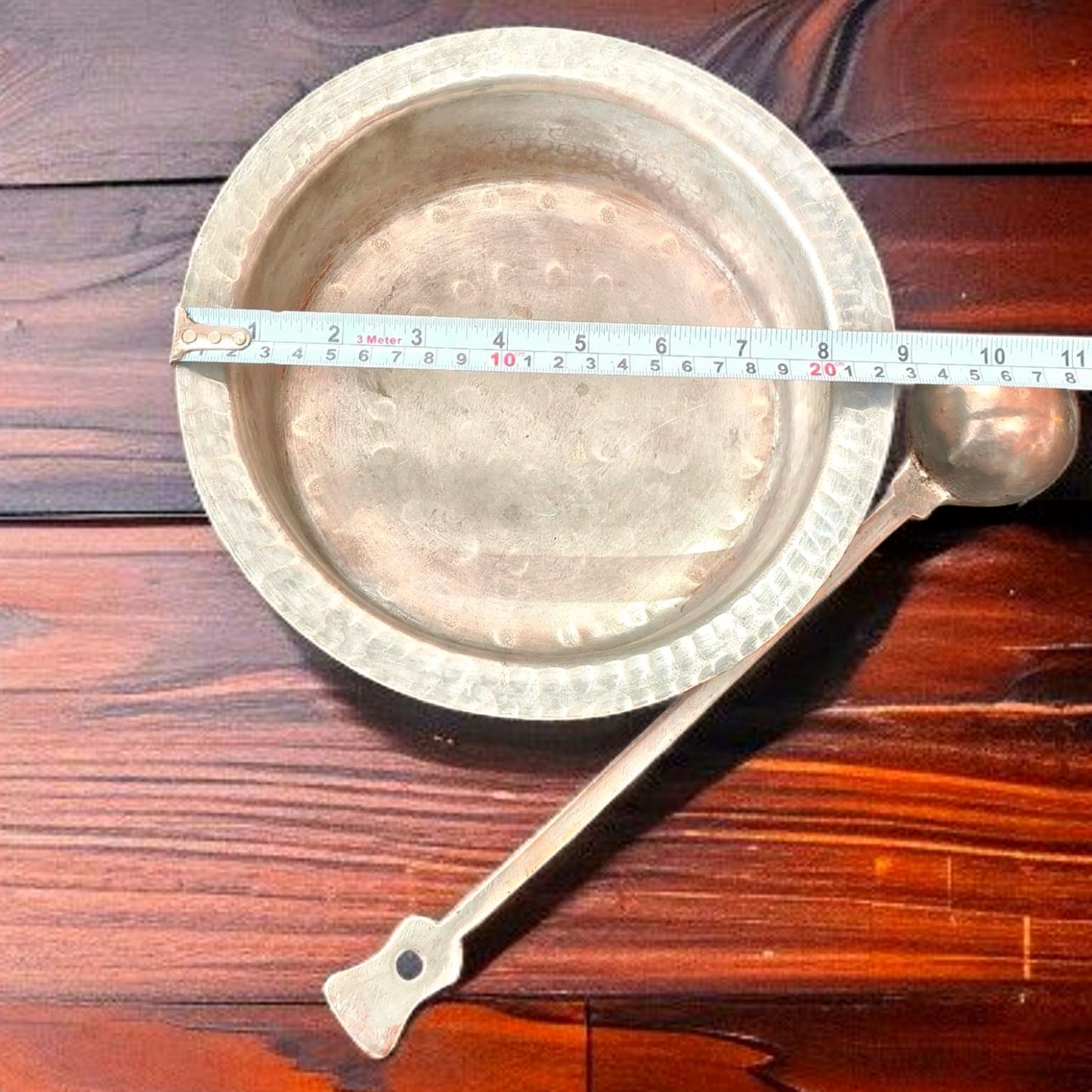 Antique Brass Deg with Ladle | Pital Traditional Cooking Vessel