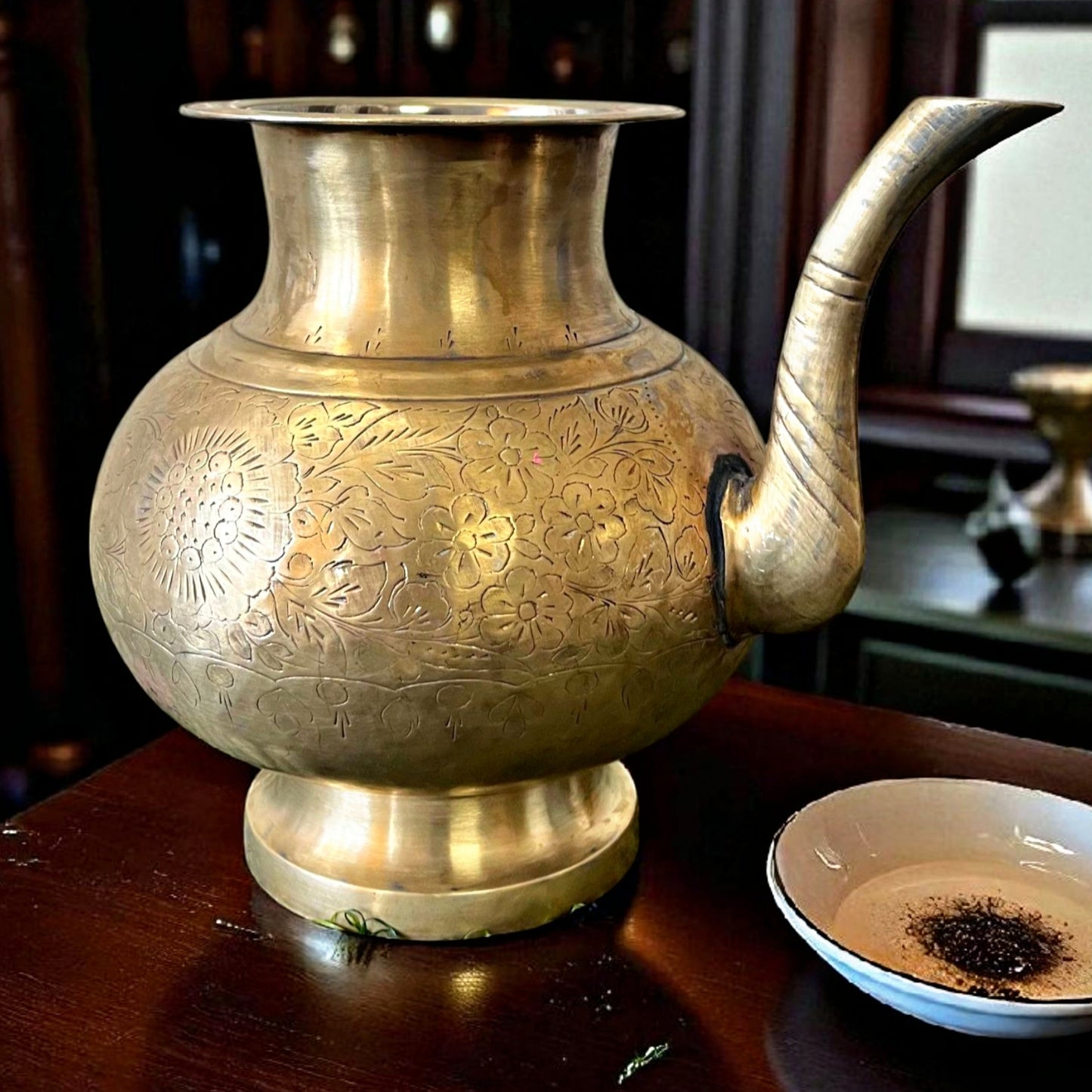 Antique Brass Kamandal | Traditional Water Pot & Heritage Storage Vessel