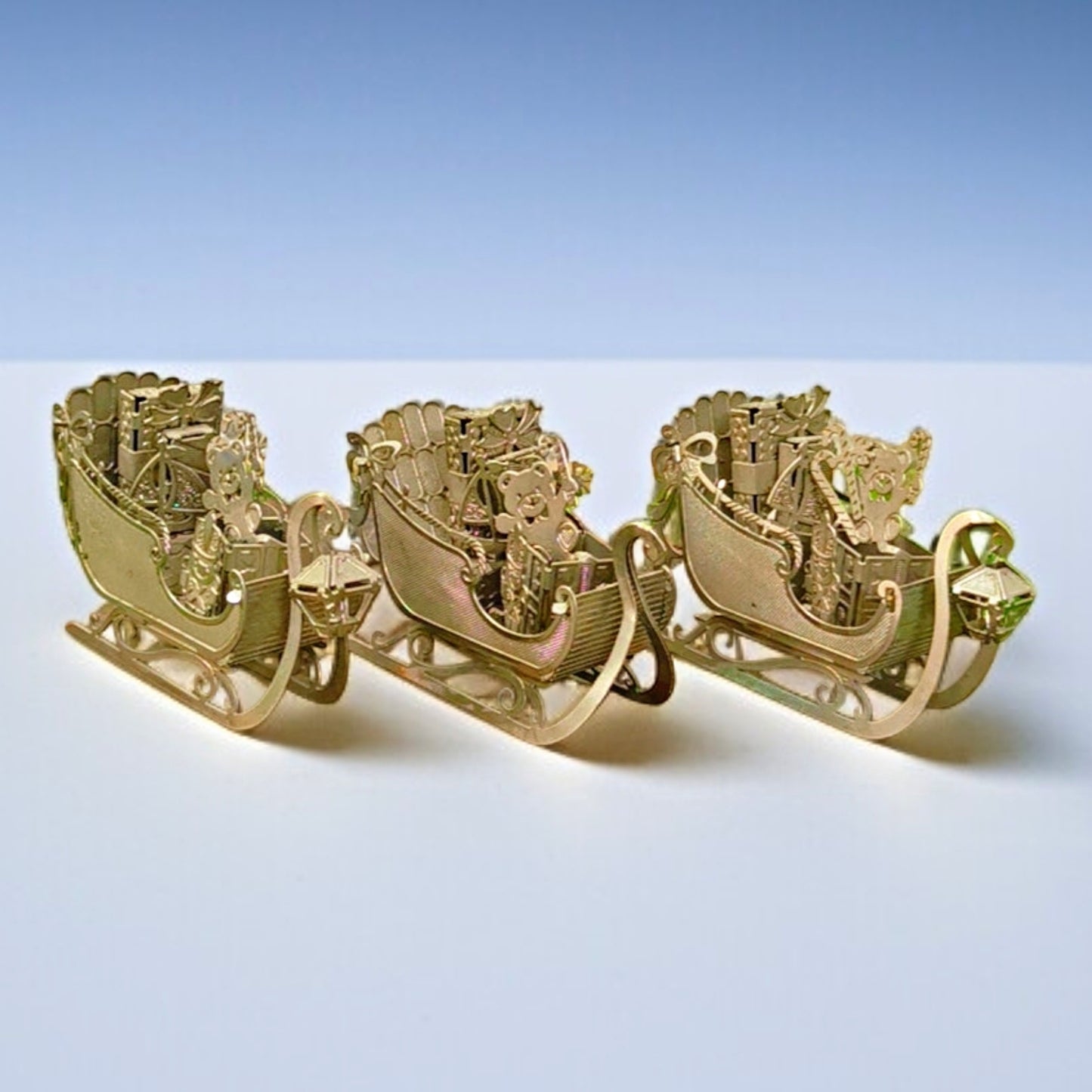 Antique German Silver Decor Items - Danburry Mint 1992 Set of 3