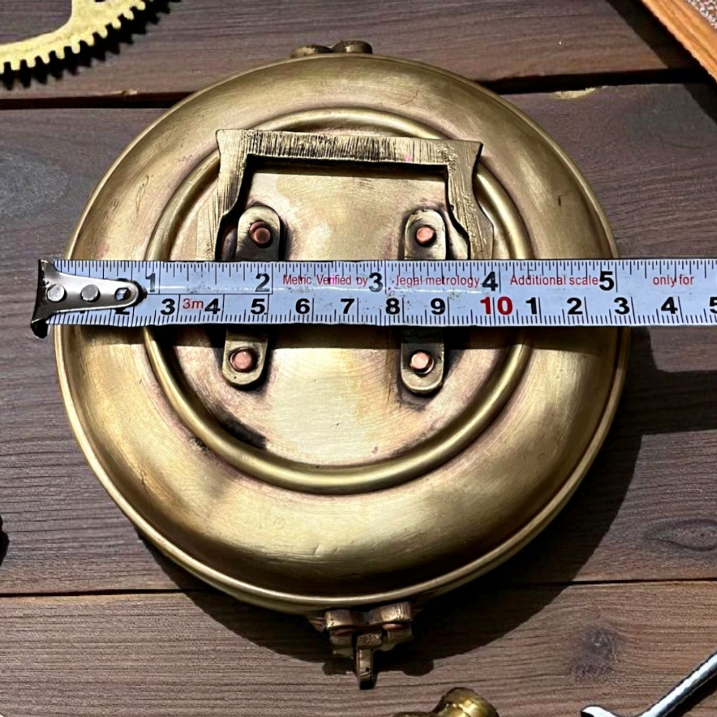 Antique Brass Storage Box | Traditional Utility & Décor