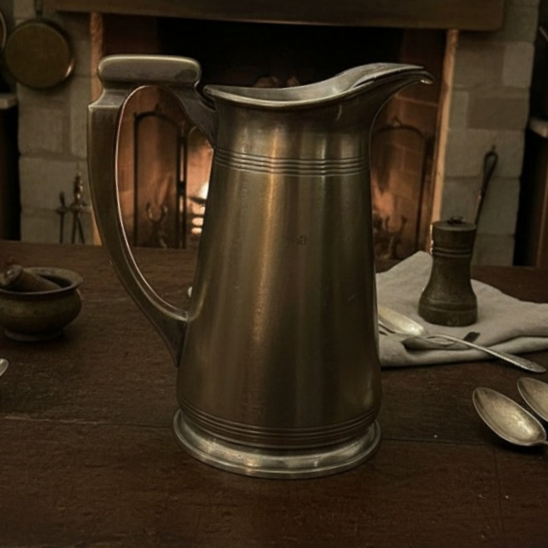 1967 Antique Brass Jug | Pital Traditional Water Pitcher
