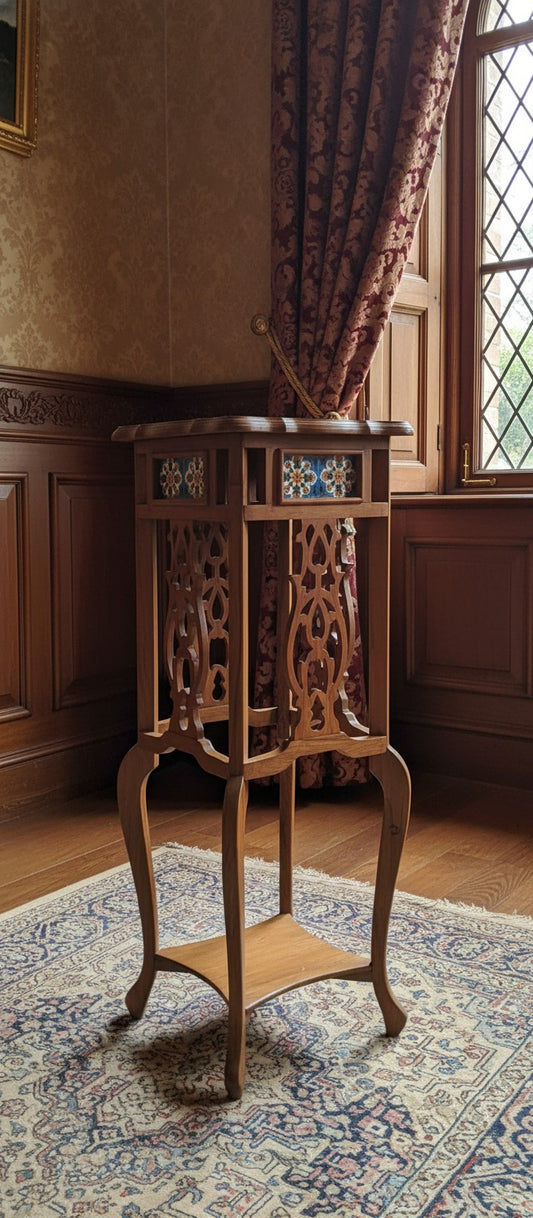 1990 Antique Teakwood Table | Traditional Wooden Furniture